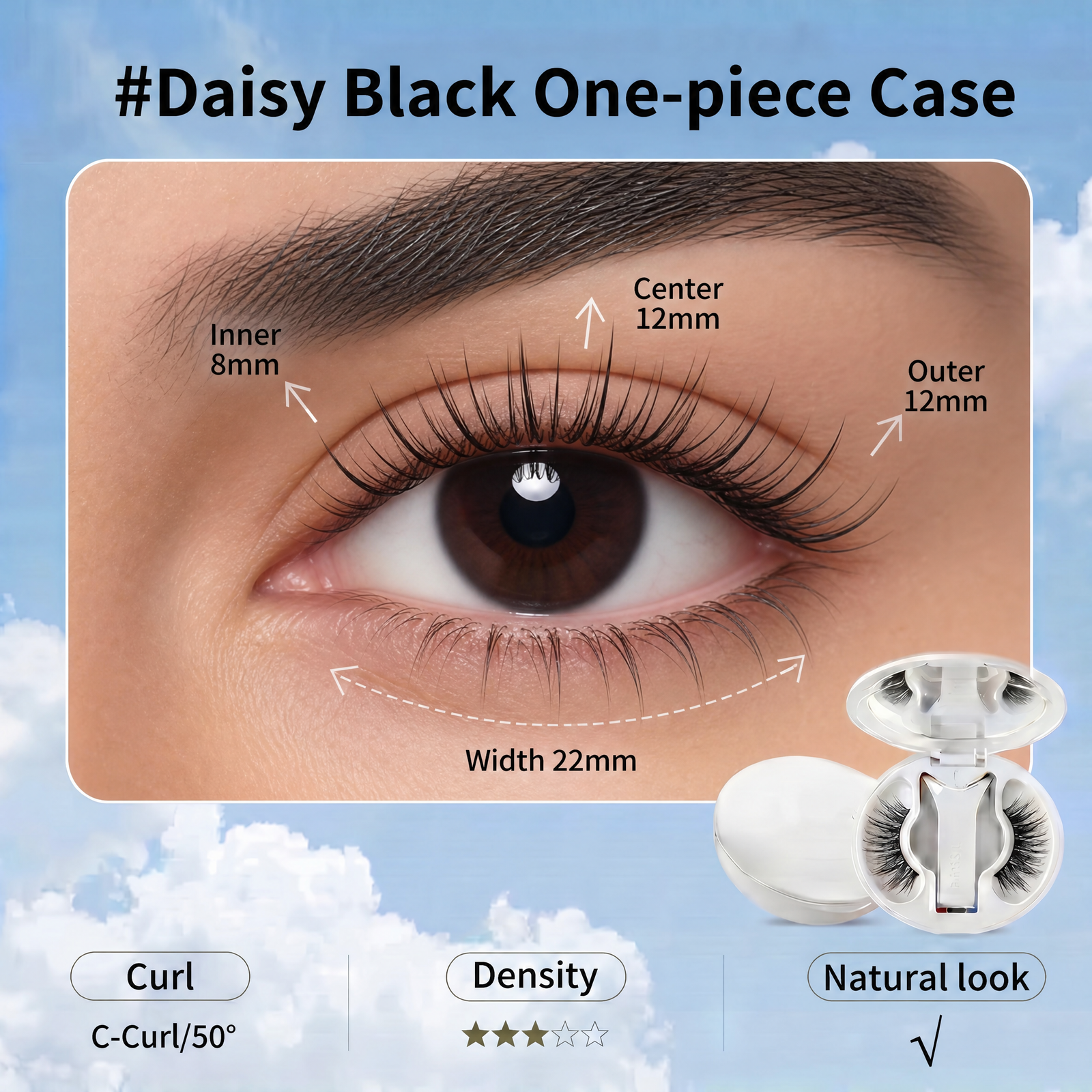 SKU1-EU_修改版 Natural Volume-N0.02 Daisy Black - Image 1